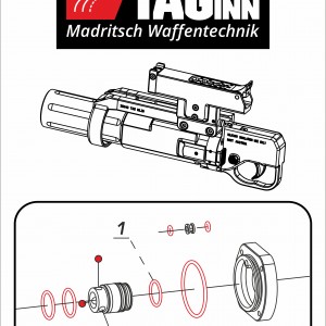 Repair kit for "TAG-ML36" launcher